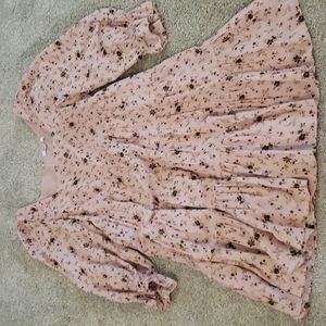 Madewell size 0 in pink and floral midi dress